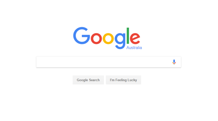 Google search screen