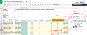 Conditional formatting in Google sheets - adding rules