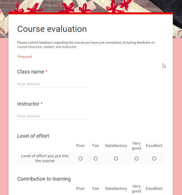 templates-course-evaluation