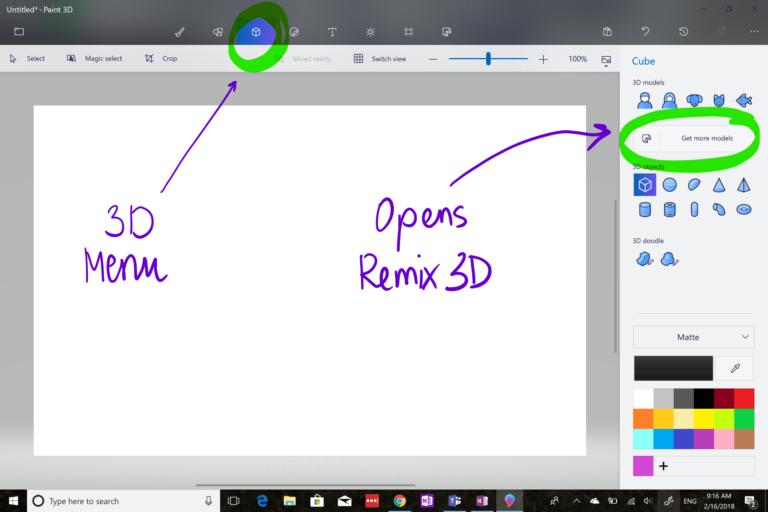 Paint 3d Models Free Downloads