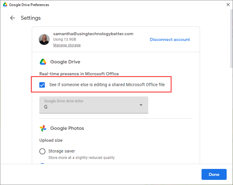 Accessing Google Drive for the First Time - IT Services