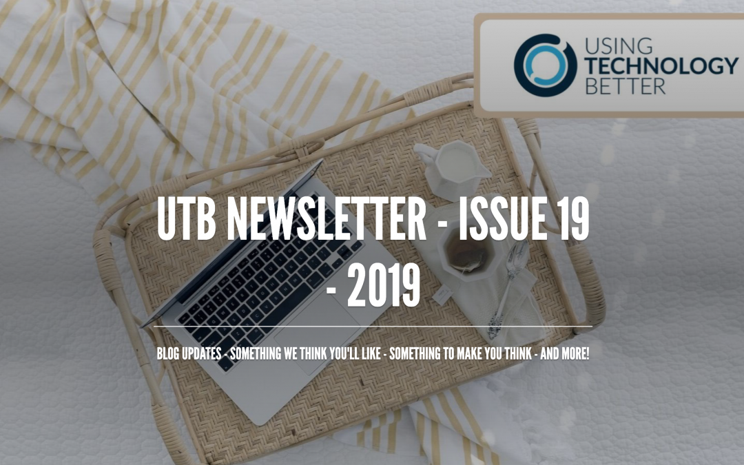 UTB Newsletter – Issue 19 – 2019
