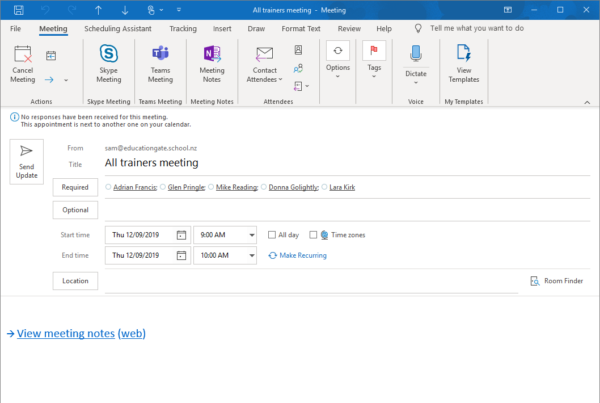 How to Manage Meeting Minutes with Microsoft Outlook & OneNote – Using ...