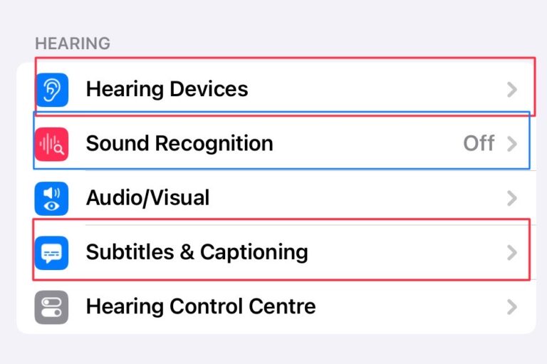 Hearing Accessibility