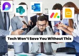 Tech won't save you