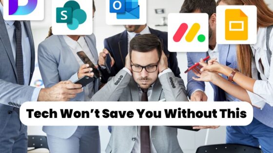 Tech won't save you